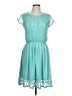 Alya 100% Polyester Teal Casual Dress Size L - photo 1