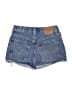Levi's 100% Cotton Blue Denim Shorts Size 26 waist - photo 2
