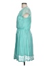 Alya 100% Polyester Teal Casual Dress Size L - photo 5