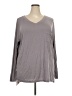 Rae Mode Gray Long Sleeve T-Shirt Size 3X - photo 1