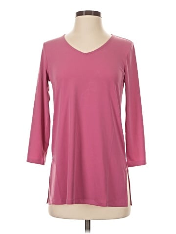 Susan Graver 3/4 Sleeve T-Shirt (view 1)