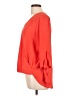 West Kei 100% Polyester Orange 3/4 Sleeve Blouse Size L - photo 5