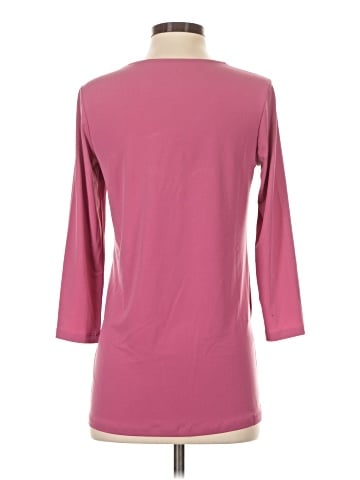 Susan Graver 3/4 Sleeve T-Shirt (view 2)