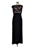 Connected Apparel Black Cocktail Dress Size 16 - photo 2