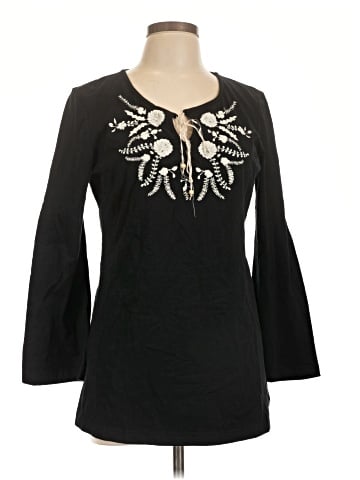 Newport News 3/4 Sleeve Top (view 1)