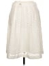 Talbots 100% Cotton White Ivory Casual Skirt Size 10 Petite - photo 2