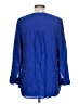 Monroe and Main 100% Rayon Blue 3/4 Sleeve Blouse Size L - photo 2