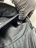 MCM Metallic Silver Leathe Belt Bag One size - photo 6