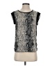 W.G.B. by Walter Baker 100% Polyester Gray Sleeveless Blouse Size XS - photo 1