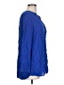 Monroe and Main 100% Rayon Blue 3/4 Sleeve Blouse Size L - photo 4