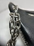 MCM Metallic Silver Leathe Belt Bag One size - photo 8