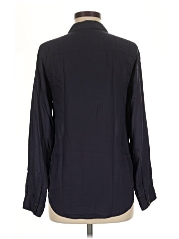 Topshop Long Sleeve Button-Down Shirt (view 2)