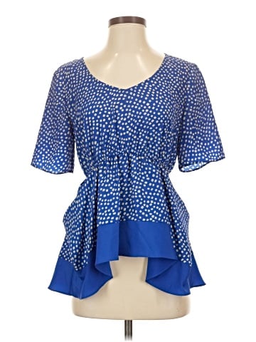 BCBGeneration Short Sleeve Blouse (view 1)