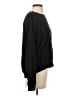 H&M Solid Black Pullover Sweater Size S - photo 4