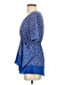BCBGeneration 100% Polyester Blue Short Sleeve Blouse Size S - photo 5