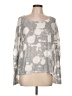 ENTI Silver Pullover Sweater Size L - photo 1