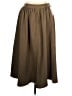 Cider Solid Brown Casual Skirt Size XL - photo 1