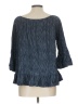 Sanctuary Blue 3/4 Sleeve Blouse Size L - photo 2