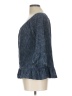 Sanctuary Blue 3/4 Sleeve Blouse Size L - photo 5