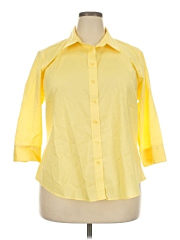 Lady Hathaway 3/4 Sleeve Button-Down Shirt (view 1)