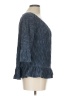 Sanctuary Blue 3/4 Sleeve Blouse Size L - photo 4