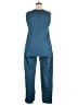 Unbranded 100% Polyester Solid Teal Jumpsuit Size 2X - photo 2
