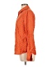 J.Crew Collection 100% Silk Polka Dots Orange Long Sleeve Silk Top Size 12 - photo 5