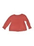Old Navy 100% Cotton Red Long Sleeve Blouse Size 12-18 mo - photo 2