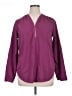 Assorted Brands 100% Polyester Purple Long Sleeve Blouse Size XL - photo 1