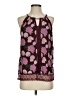 41Hawthorn 100% Polyester Purple Sleeveless Blouse Size S - photo 1