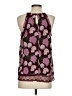 41Hawthorn 100% Polyester Purple Sleeveless Blouse Size S - photo 2