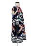 GB 100% Polyester Graphic Blue Casual Dress Size S - photo 4