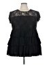Torrid Black Sleeveless T-Shirt Size 3X Plus (3) - photo 1