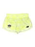 New Balance 100% Polyester Stripes Yellow Athletic Shorts Size S - photo 1