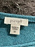 Purejill Teal Pullover Sweater Size M - photo 7