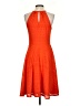 Covington 100% Polyester Orange Cocktail Dress Size 4 - photo 2