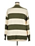Lane Bryant Stripes Green Pullover Sweater Size 22 - 24 Plus - photo 2