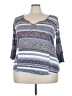 Almost Famous Blue Pullover Sweater Size 3X - photo 1