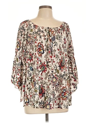 Naif 3/4 Sleeve Blouse (view 1)