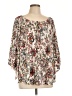 Naif Ivory 3/4 Sleeve Blouse Size L - photo 1