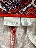 Kenar Paisley Red Shorts Size 4 - photo 3