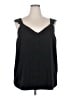 Torrid 100% Polyester Black Sleeveless Blouse Size 2X Plus (2) - photo 1