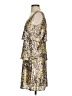 Antonio Melani 100% Polyester Metallic Gold Cocktail Dress Size 0 - photo 5