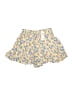 Francesca's 100% Rayon Floral Yellow Shorts Size M - photo 1