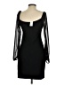 Express Solid Black Cocktail Dress Size S - photo 2