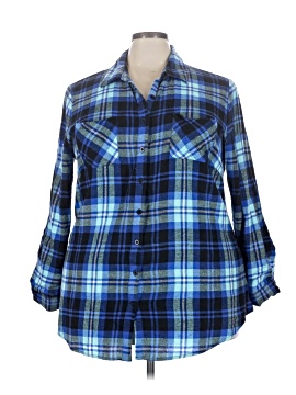 Derek Heart Long Sleeve Button Down Shirt