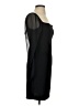 Express Solid Black Cocktail Dress Size S - photo 4