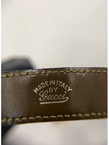 Gucci Vintage Leather Belt (view 2)