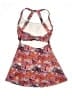 Halara Floral Red One Piece Swimsuit Size S - photo 2