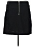 MICHAEL Michael Kors Solid Black Casual Skirt Size 12 - photo 2